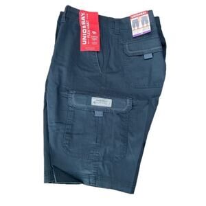 Unionbay Men's Cargo Relaxed Stretch Fit Lightweight Shorts Size 40 NWT